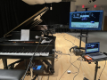 Film score: piano setup