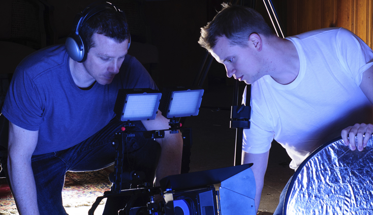 Jeff Balmert and John Rokosz, camera rig for White Ball Productions