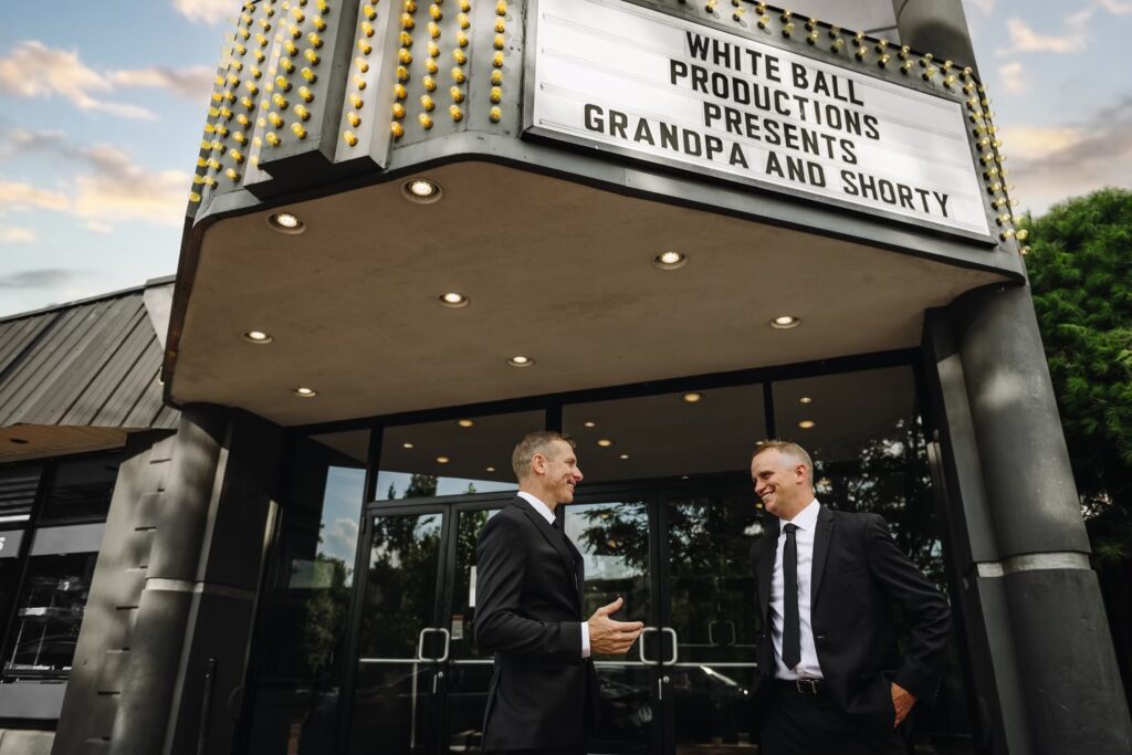 Grandpa and Shorty marquee